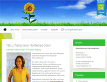 Tablet Screenshot of naturheilpraxis-weinheim.de